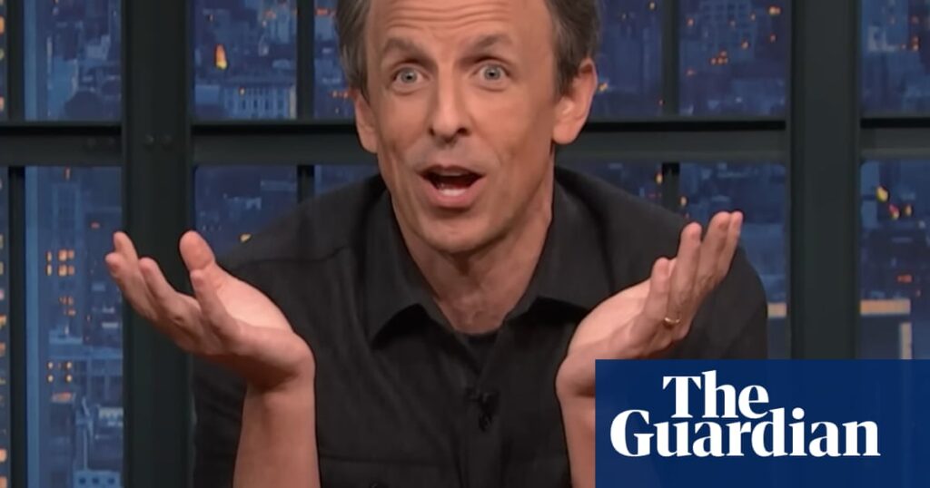 Seth Meyers on Trump’s new Nato nickname: ‘Why is anyone calling him daddy?’ | Late-night TV roundup