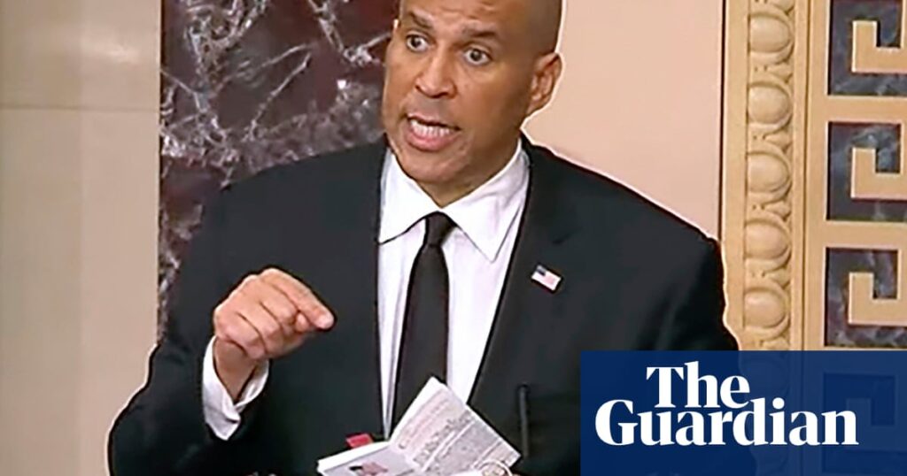 Throwing their bodies on the gears: the Democratic lawmakers showing up to resist Trump | Democrats