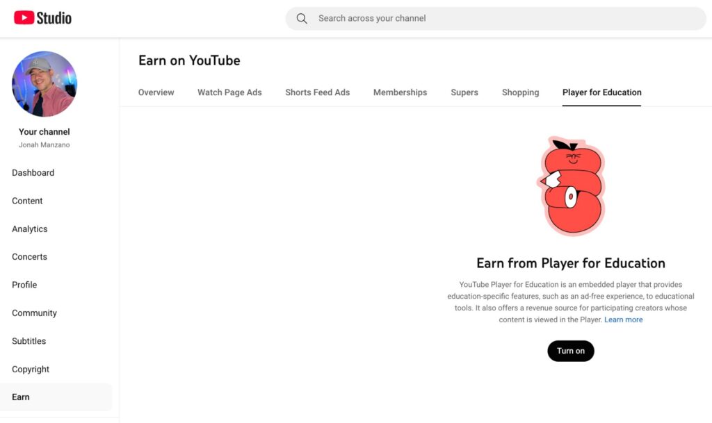 YouTube brings monetization into the classroom by updating its Player for Education