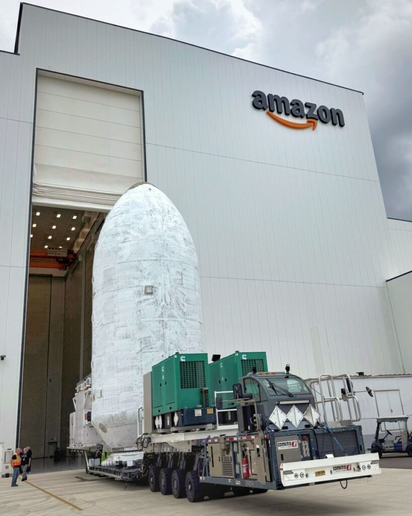 Amazon's Kuiper satellites to get boost from rival SpaceX