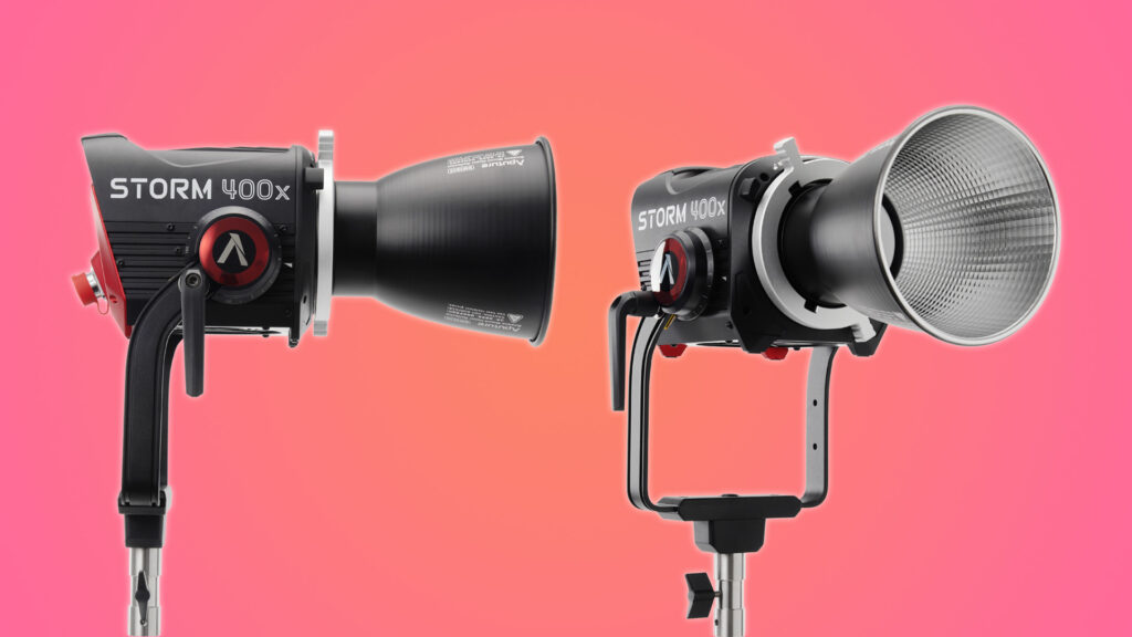 Aputure STORM 400x Released - Compact and Powerful COB LED Light with BLAIR Light Engine