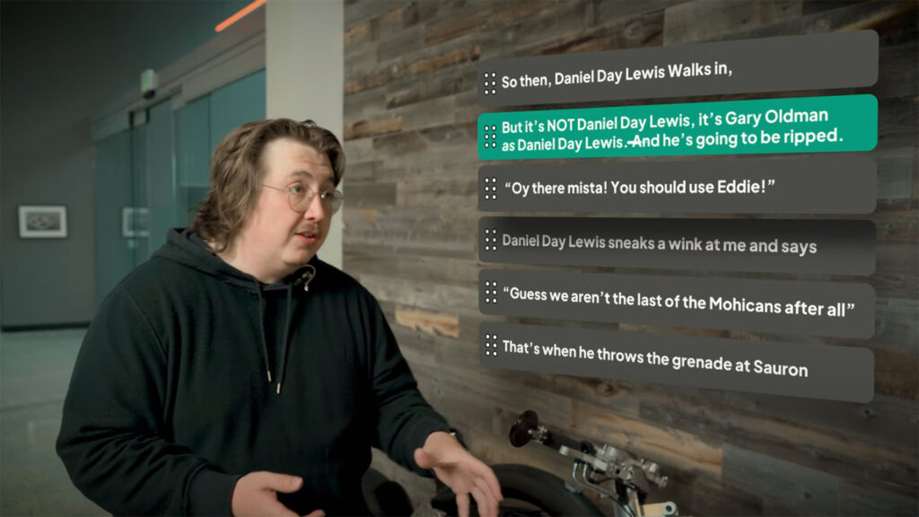 Eddie AI Text-Based Editing Added to Rough Cut Mode