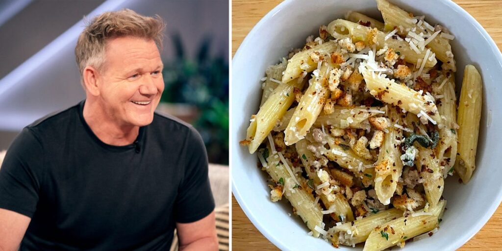 How to Make Gordon Ramsay's Favorite Easy Pasta Dish