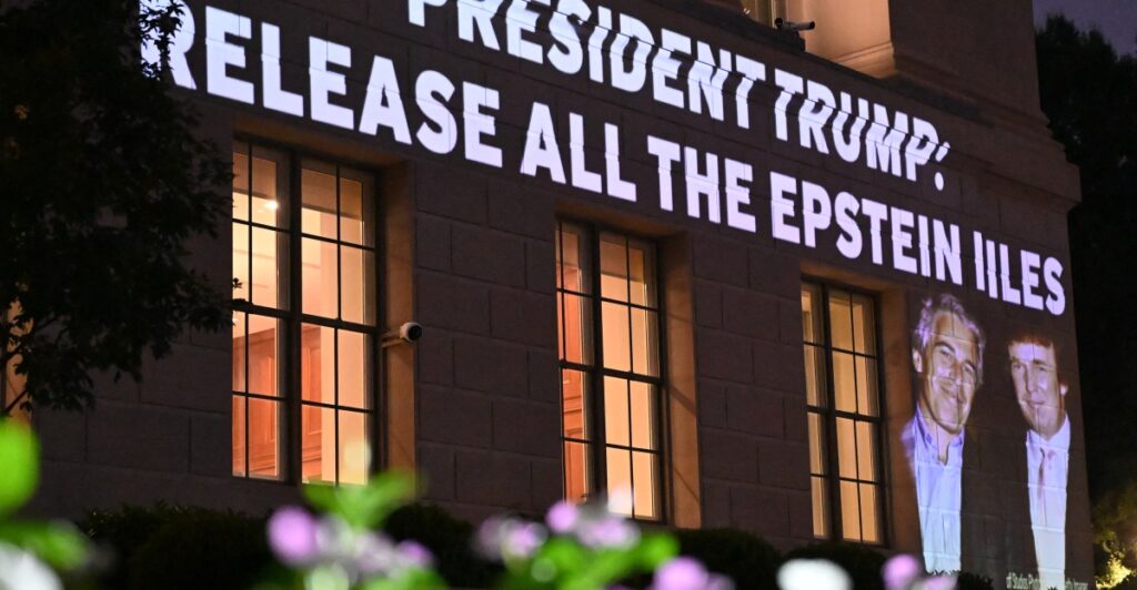 Jeffrey Epstein and Donald Trump: How scandal took over the political world.