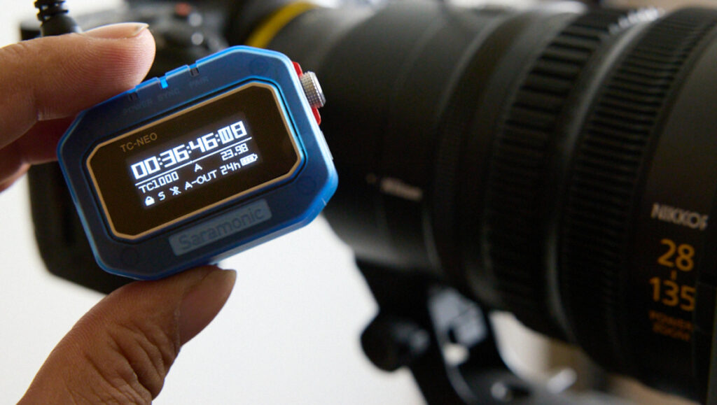 Keeping Accurate Timecode With The New Saramonic TC-NEO Timecode Generator