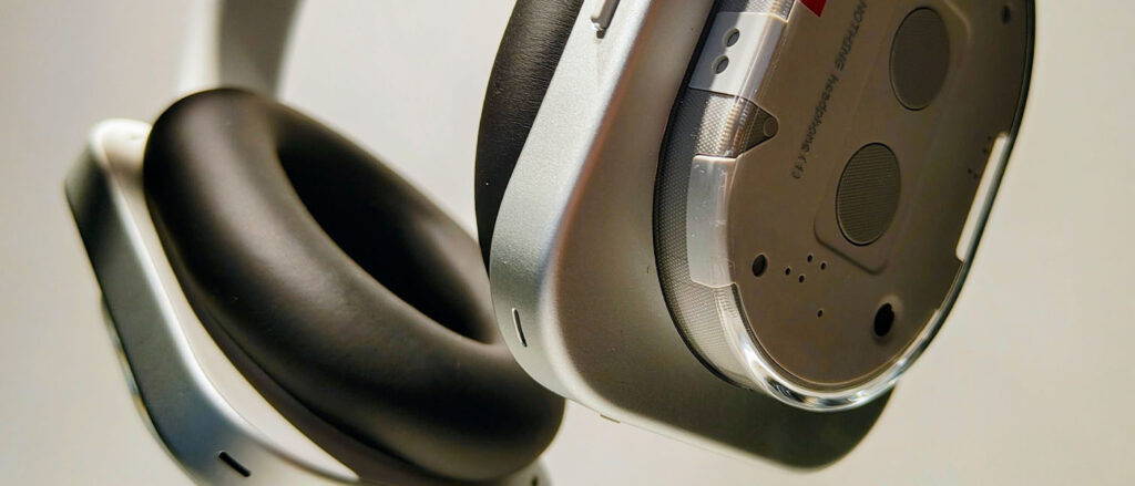 Nothing Headphone 1 review; a close up of headphones