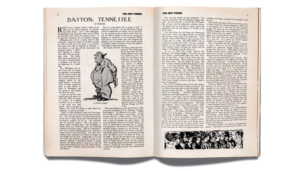 Paige Williams on Marquis James’s Preview on the Scopes Monkey Trial
