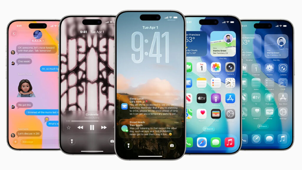 Apple iOS26 Liquid Glass