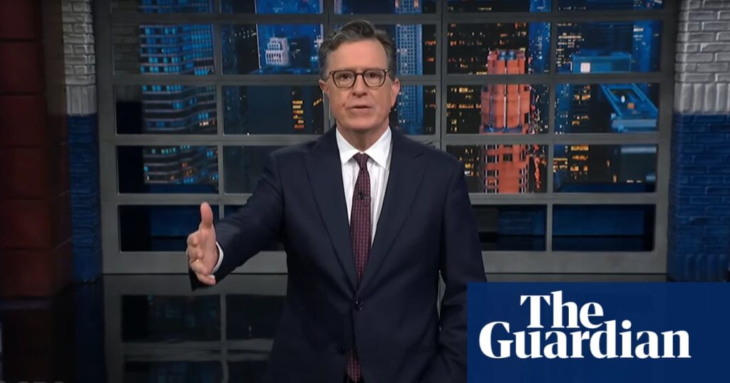 Stephen Colbert on Trump’s Scotland trip: ‘A grift for the whole family’ | Late-night TV roundup