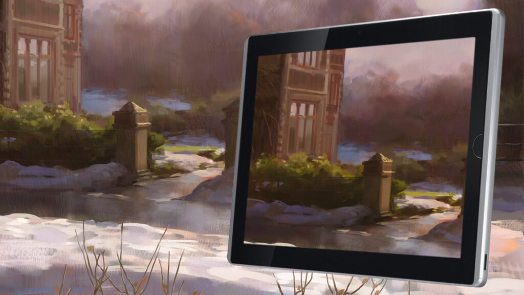 Photoshop plein air painting tutorial