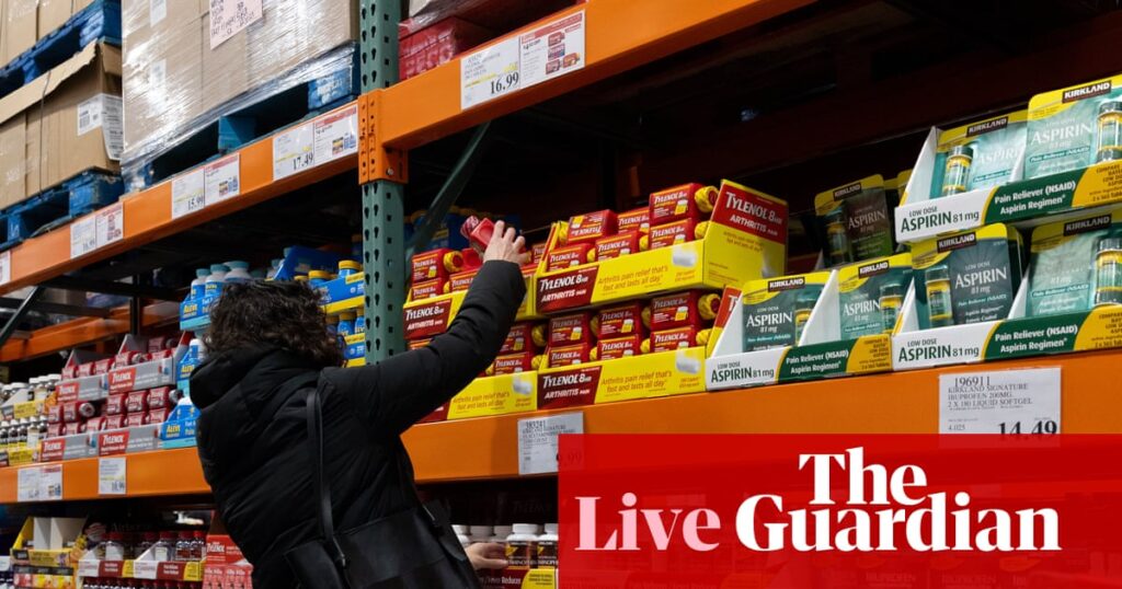 US economy grows faster than expected as Trump announces 25% tariffs on India – business live | Business