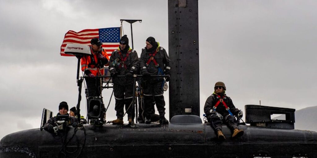USS Newport News makes historic Iceland stop in strategic Arctic move