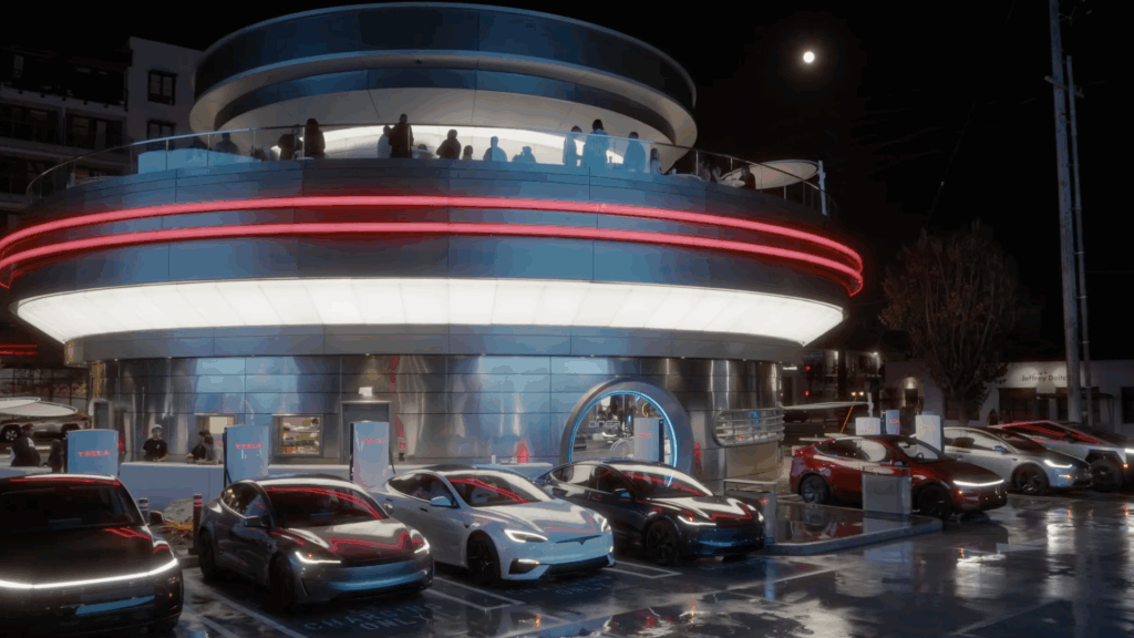 Tesla diner
