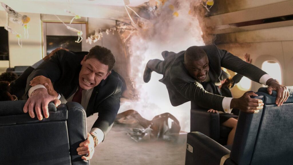 John Cena and Idris Elba in Heads of State