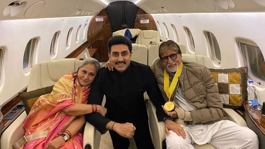 Step aboard the Legacy 600, a luxurious private jet used by Bollywood celebrities.