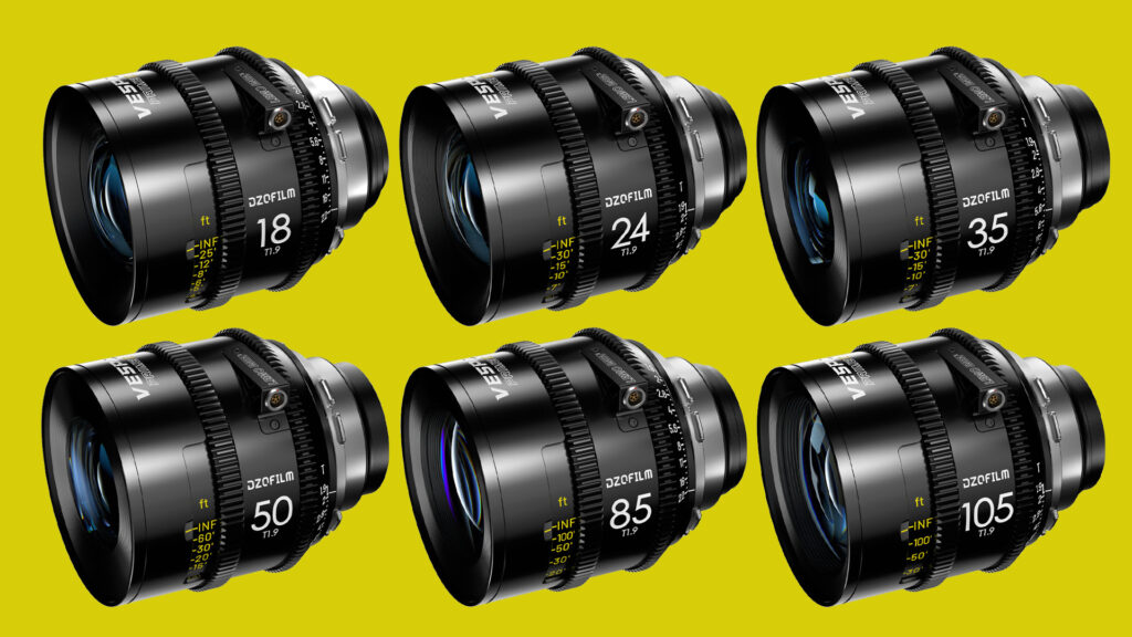 DZOFILM Vespid2 Full-Frame Primes Announced with Faster Apertures and Cooke /i Metadata