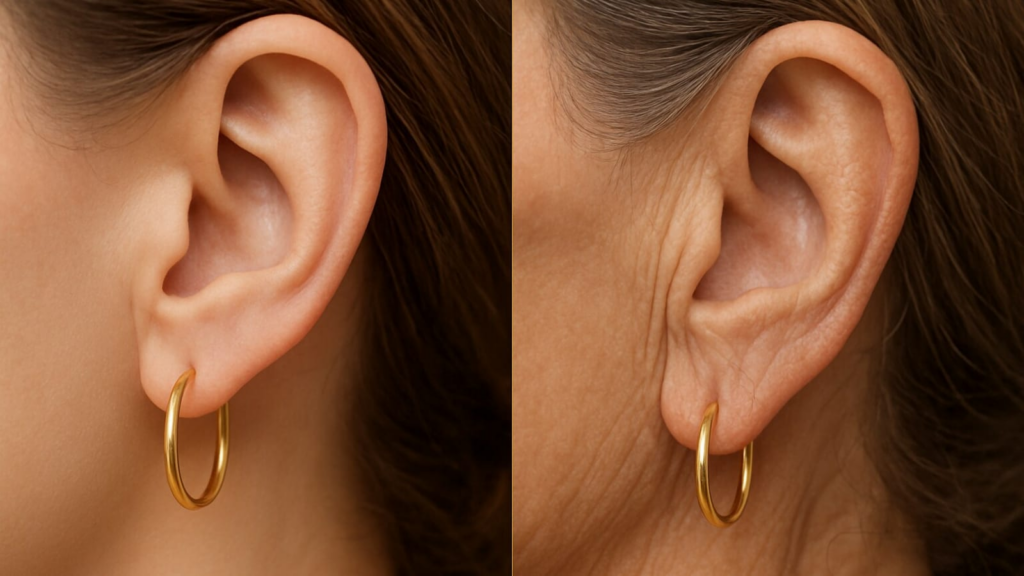 Dermatologist shares a simple bedtime hack to stop your earlobes from sagging in older age: ‘Easiest thing you can do’ | Health