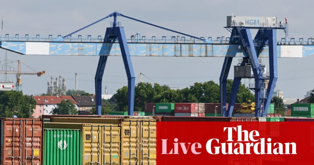 EU-US trade deal hits investor confidence; Tesla awards Elon Musk almost $30bn of shares – as it happened | Business