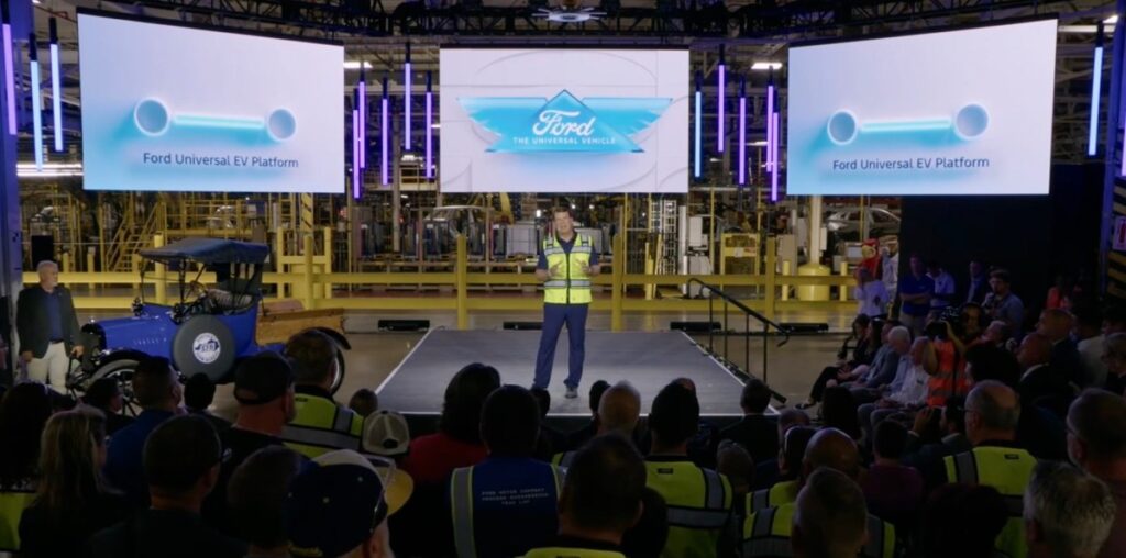 Ford throws out Henry Ford's assembly line to make low-cost EVs in America