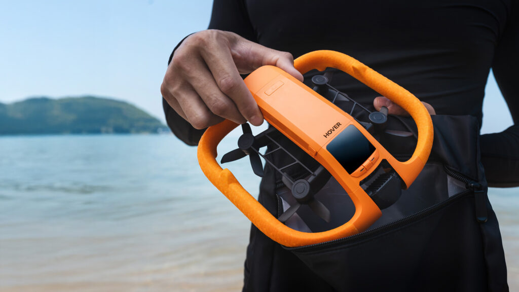 HOVERAir AQUA Waterproof Self-Flying Drone Introduced