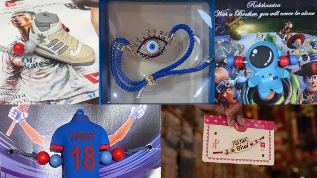 Raksha Bandhan 2025: From Virat Kohli's jersey to evil eye charm, which rakhi design are you buying today?