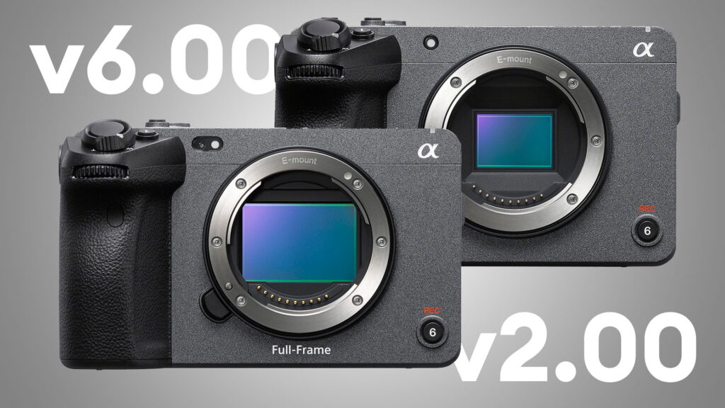 Sony FX3, FX3A, and FX30 Firmware Update Adds BIG6 Home Screen, New De-squeeze Options, and More