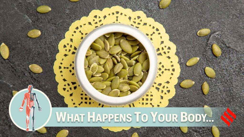 Discover the health benefits and risks of starting your day with pumpkin seeds. (Source: Freepik)