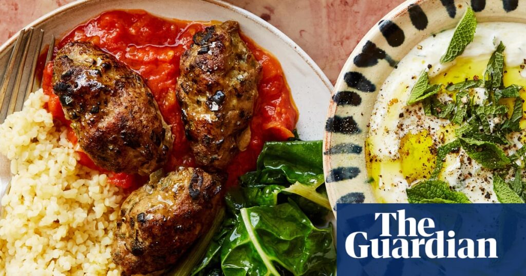 Thomasina Miers’ recipes for lamb koftas with buttery tomato sauce and cacik | Turkish food and drink
