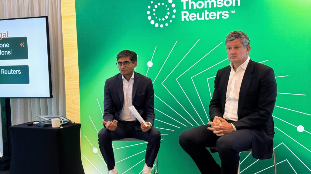 Thomson Reuters CEO: Legal Profession Faces “Biggest Disruption in Its History” from AI   