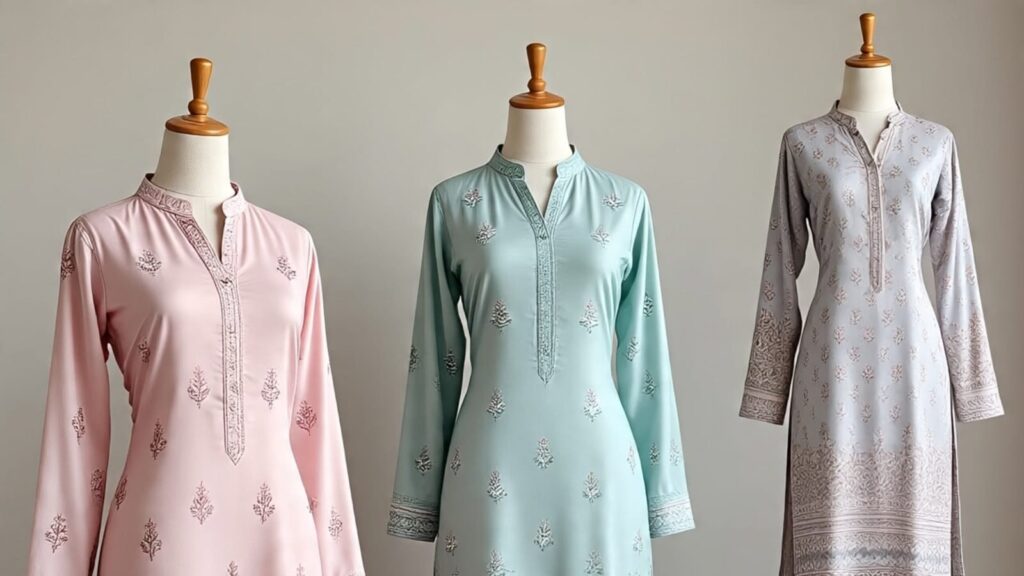 Top 8 Chanderi kurtas for women: Stylish picks to combine grace and modern comfort | Fashion Trends