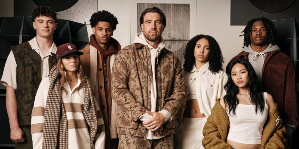 Travis Kelce and American Eagle Link up in a Timely New Partnership