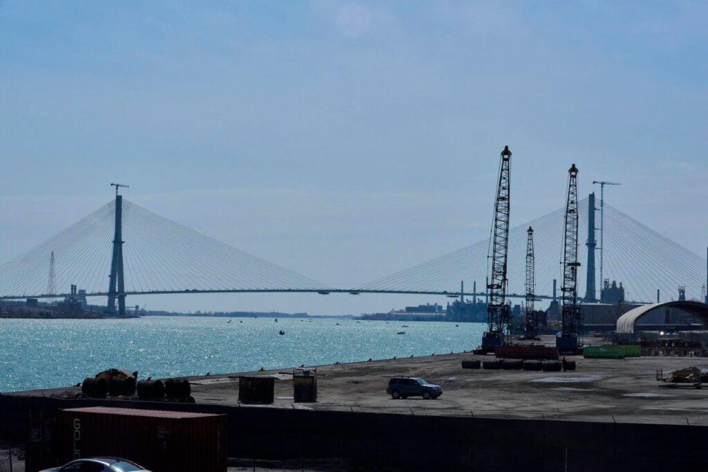 U.S.-Canada Bridge Nears Completion, Wrapping Up A Decades Old Tale