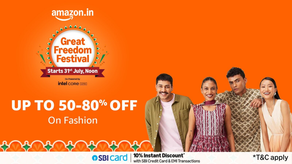Up to 80% off on formal wear for men and women at Amazon Great Freedom Festival 2025 | Fashion Trends