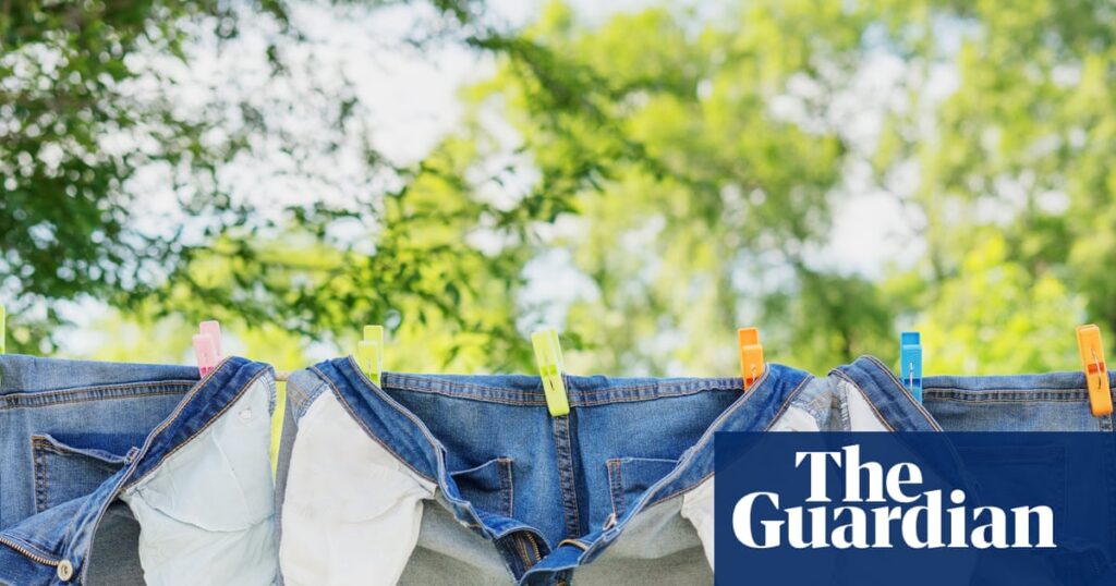 Why must we turn our jeans inside out to wash them?