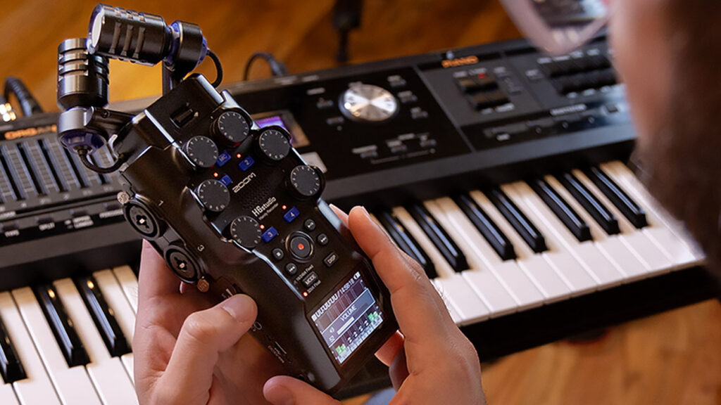 Zoom announces H6studio 6-track 32-bit float audio recorder