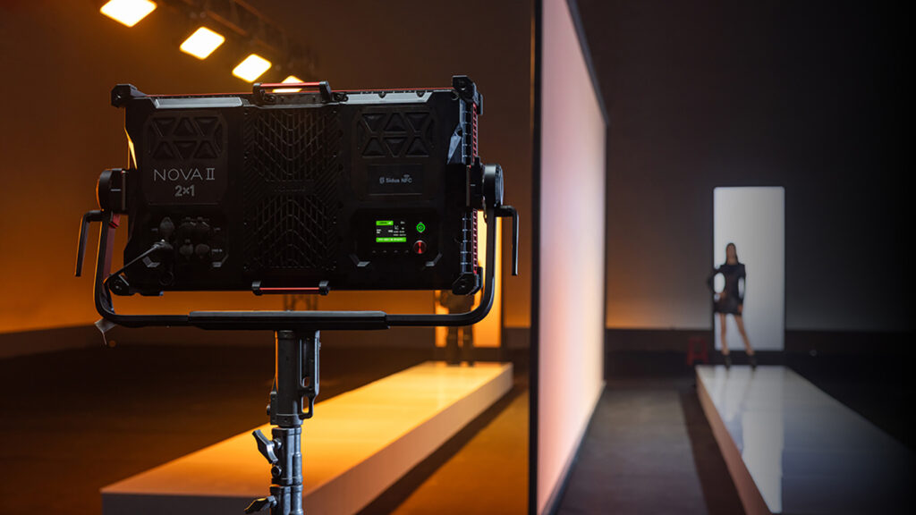 Aputure launches the Nova II 2x1 full color panel light     