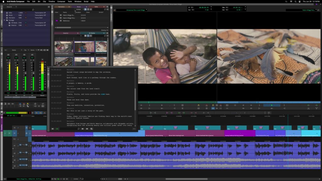 Avid Adds AI Transcription, Translation, and Automation Across Editing Tools