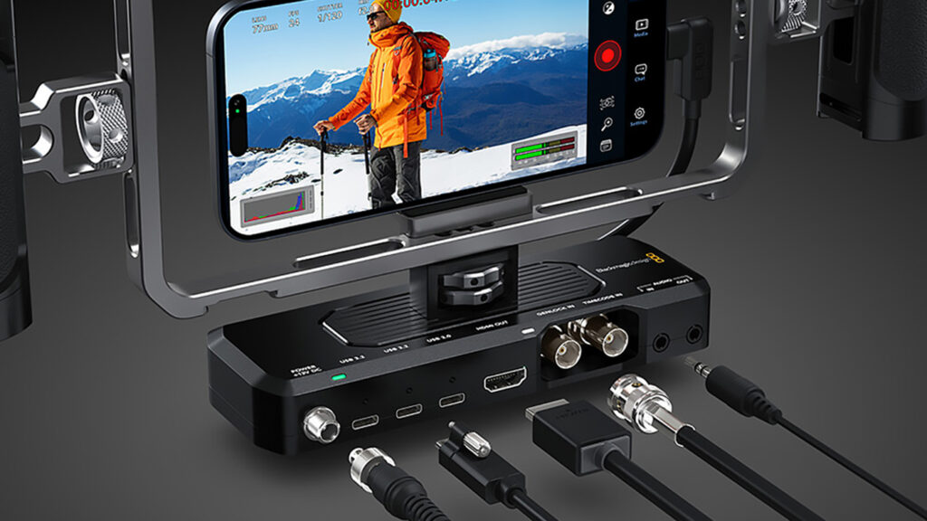 Blackmagic Design announces Camera ProDock for iPhone 17