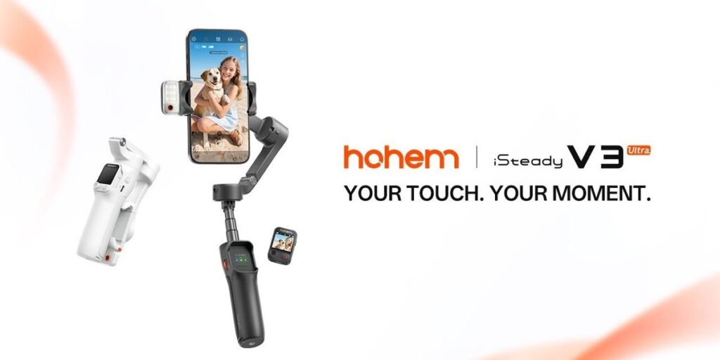 Bring Breakthrough AI Tracking to Your Smartphone Gimbal Game With the New Hohem iSteady V3 Ultra