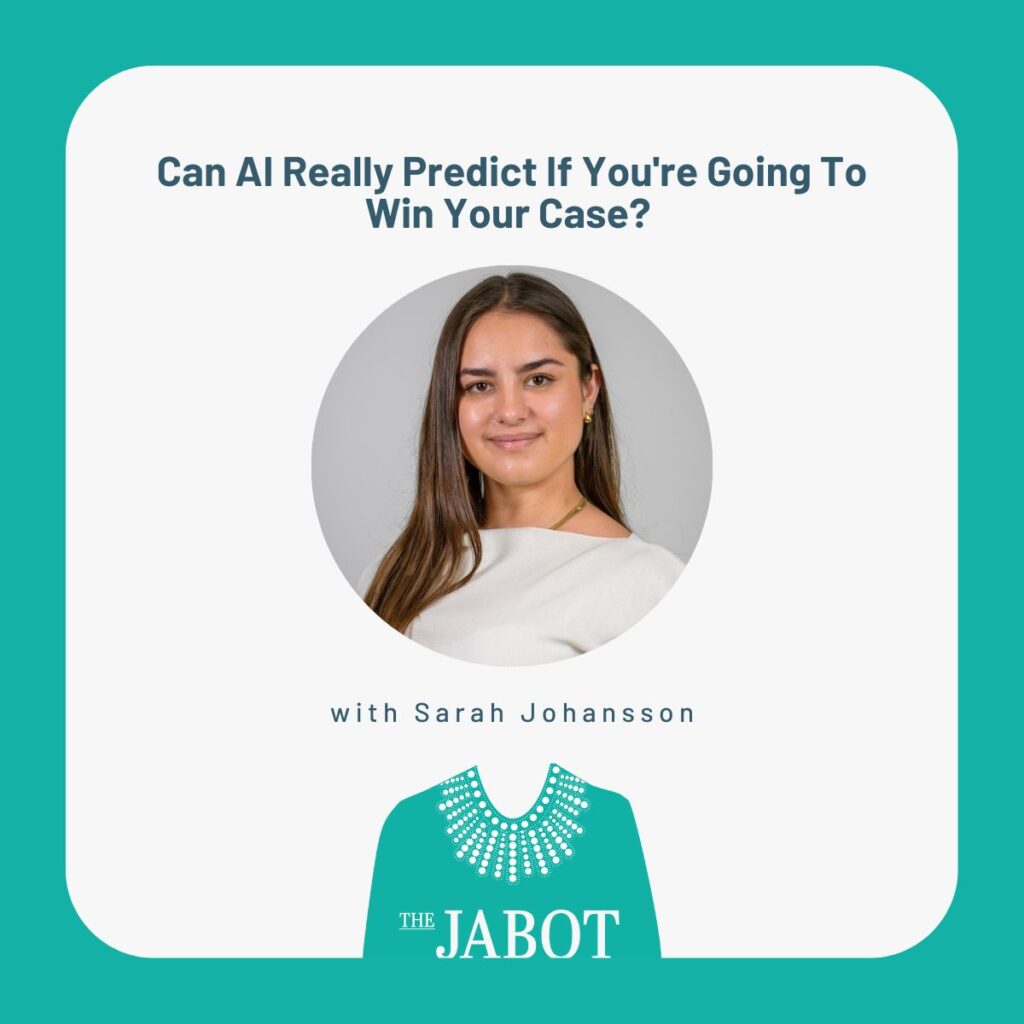 Can AI Really Predict If You're Going To Win Your Case?