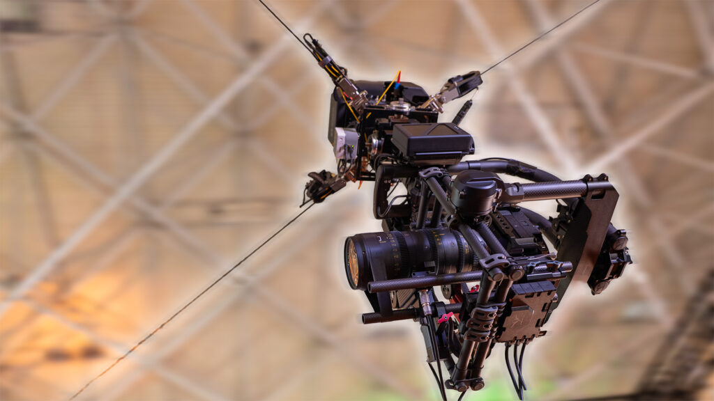 Cineroid DeepEye HOVERNET Brings Single-Operator Cable-Cam Control To Studios And Stadiums