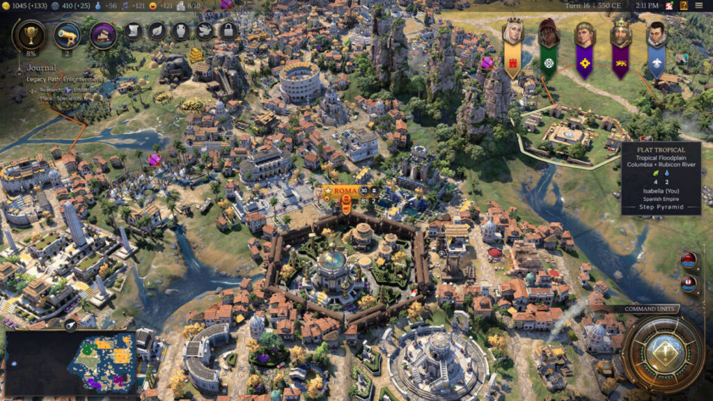 The city of Rome