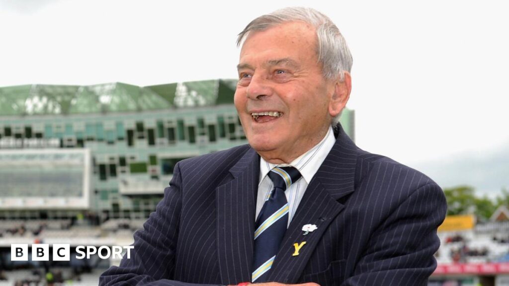 Dickie Bird smiles