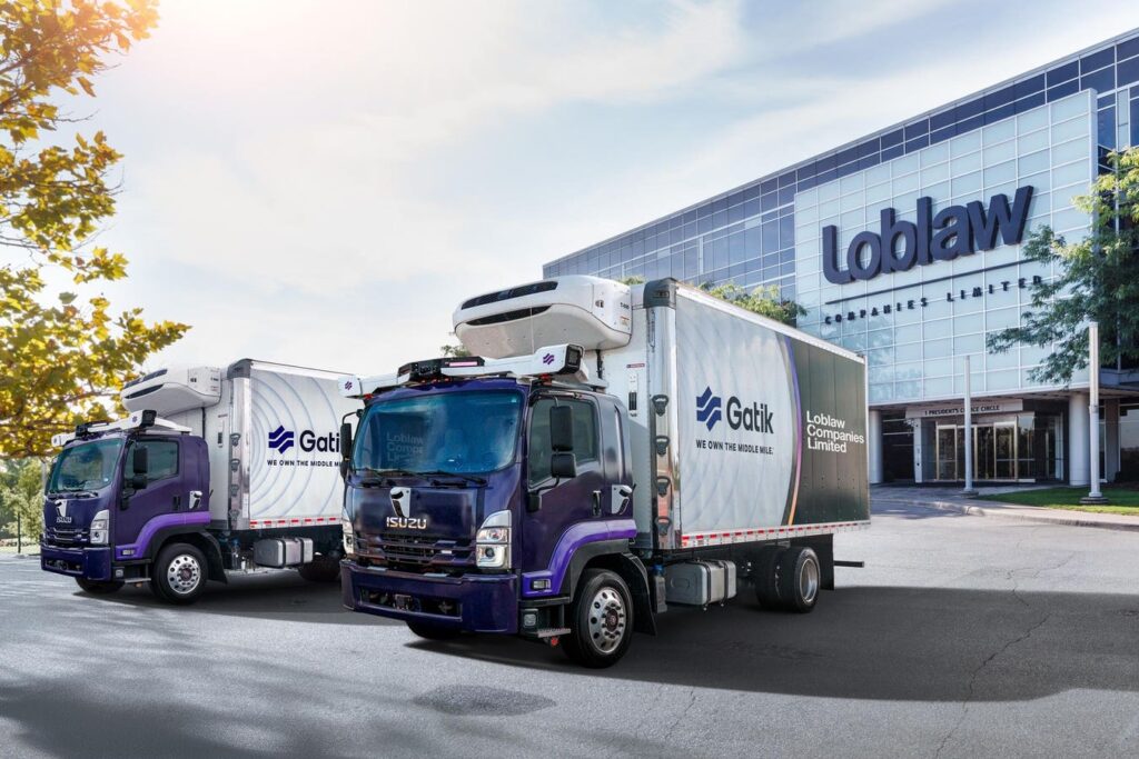 Gatik And Loblaw Announce Largest Commercial Deployment Of AV Trucks
