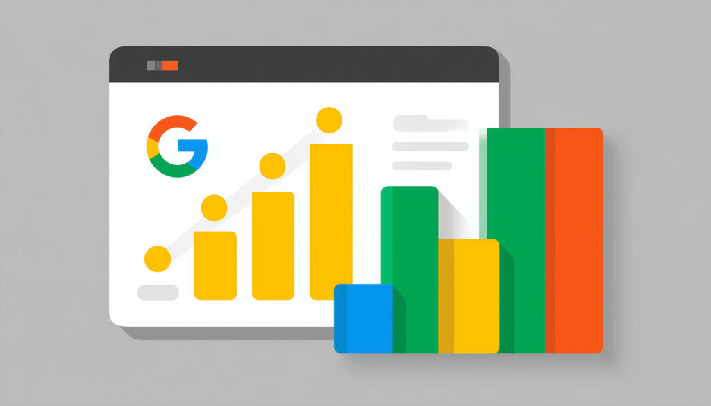 Google Ads will recommend you link to your Google Analytics account with one click