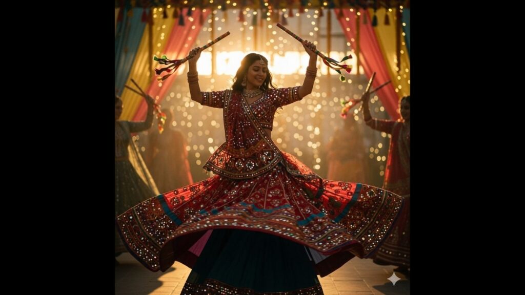 Google Gemini Garba trend: Best prompts to create chaniya choli pics for Navratri
