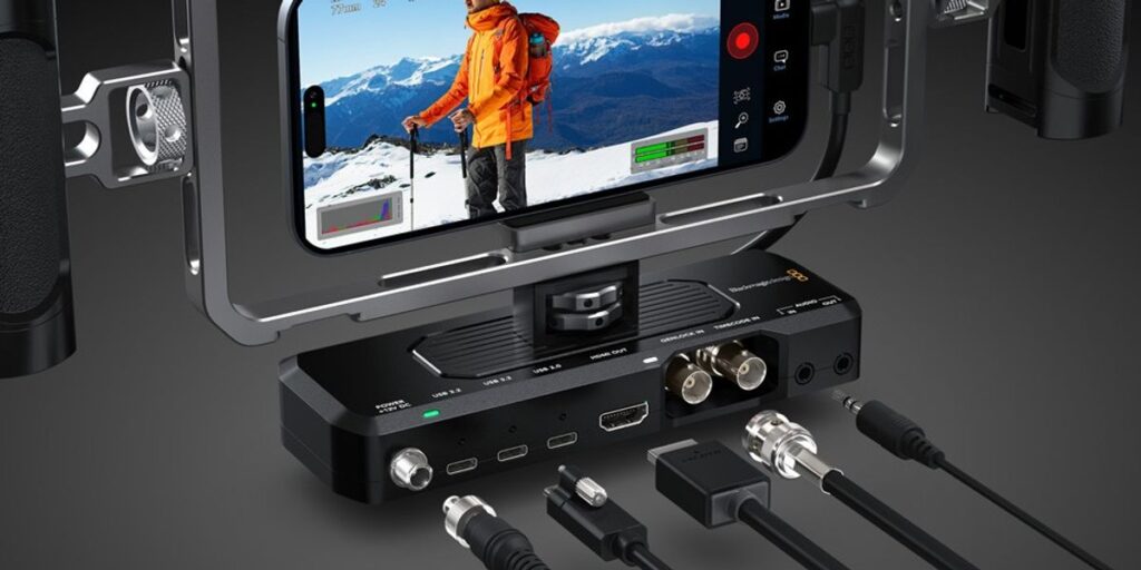 Here’s How the Blackmagic Camera ProDock Can Turn the New iPhone 17 Pro into an Actual Pro Camera