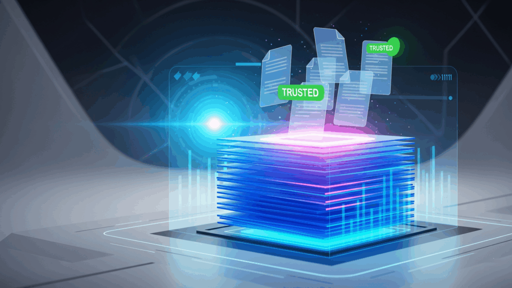 How generative engines define and rank trustworthy content