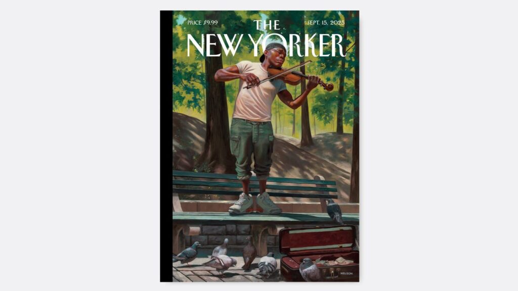 Kadir Nelson’s “The Soloist” | The New Yorker