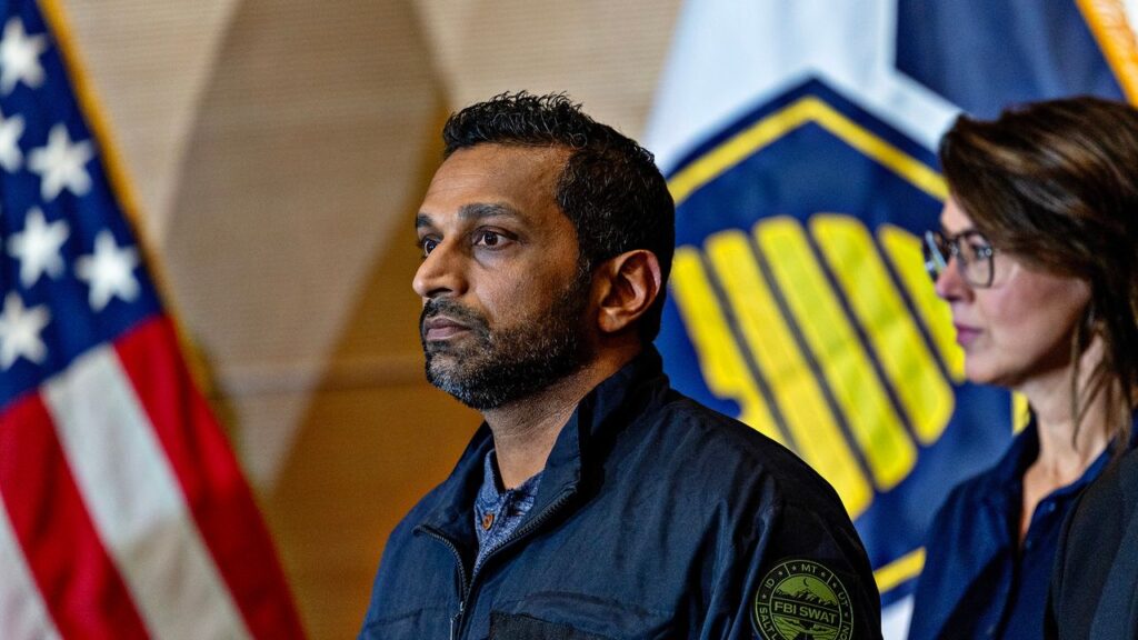 Kash Patel Plays a G-Man on TV
